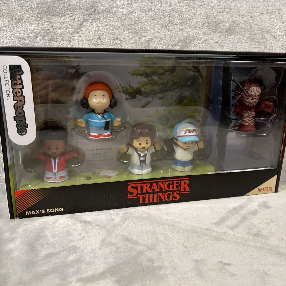 Stranger Things Netflix Little People Set Max's Song Sealed In Box